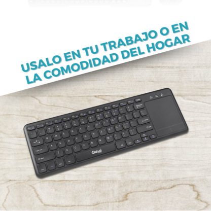 Teclado y Mouse Unificado Combo Inalámbrico Negro Precisión y Comodidad en 2.4GHz - Imagen 10