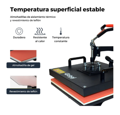 Plancha 8 en 1 Profesional 38x38cm – ¡Todo en un solo equipo! - Imagen 8