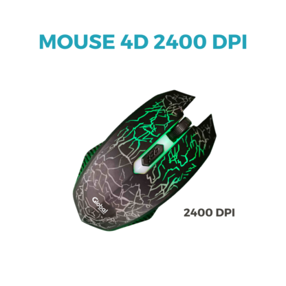 Combo Gamer Total Iluminación LED, Diseño Metálico y Porta Celular - Imagen 4