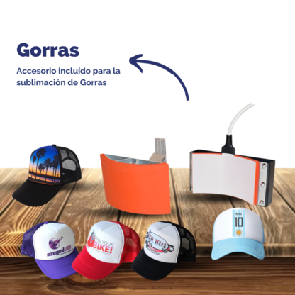 Plancha 4 en 1 Global Electronics – Sublimá Remeras, Tazas, Gorras y Más - Imagen 4