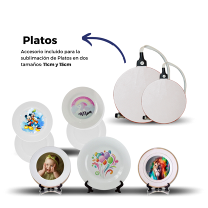 Plancha de Calor 8 en 1 Global Electronics – ¡La Estación de Sublimación Más Completa del Mercado! - Imagen 5