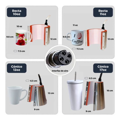 Plancha para Tazas 11oz – Precisión, Potencia y Resultados Impecables - Imagen 5