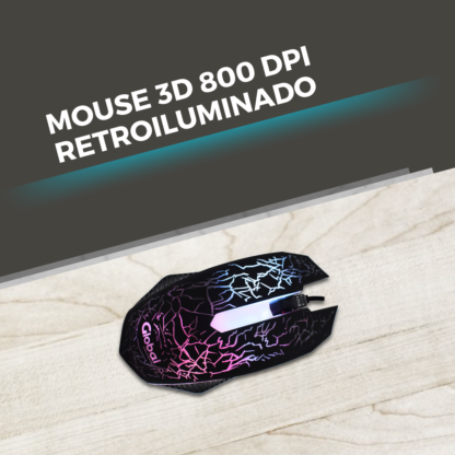 Combo Teclado + Mouse Gamer Luz Led Usb Retroiluminado KL102 - Imagen 8