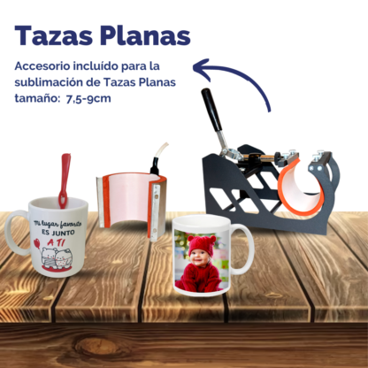 Plancha 4 en 1 Global Electronics – Sublimá Remeras, Tazas, Gorras y Más - Imagen 6
