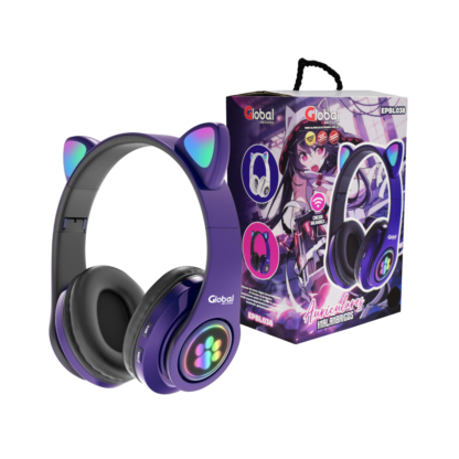 Auricular Bluetooth Inalambrico Stereo con Orejas de Gato EPBL038 - Imagen 2