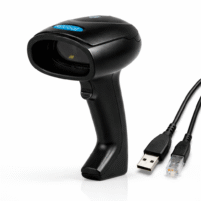 Pistola lectora de códigos de barras 1D Lineales - USB