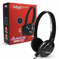 Auricular con Cable Plug Fino Jack 3.5mm Stereo Color Negro EP034