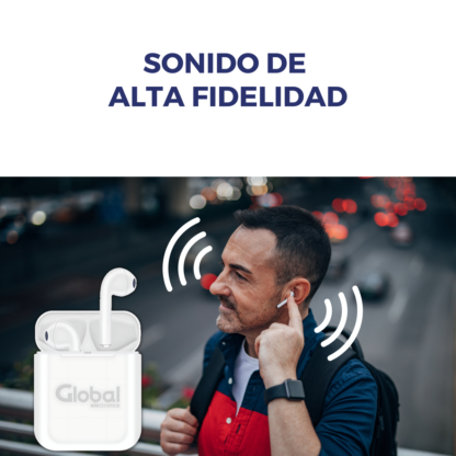 Auricular A-POD Bluetooth Inalámbrico i12S Touch - Imagen 11