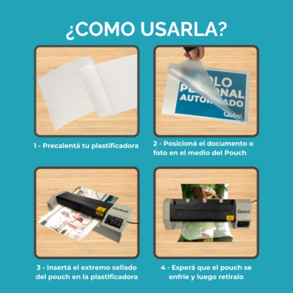 Laminadora y Plastificadora Profesional Heavy Duty en Caliente y Frío de 75 a 250 Mic con Ancho Máximo 330mm A3 - Imagen 7