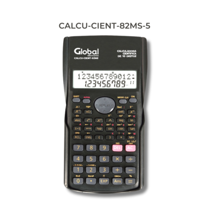 Calculadora Multifunción Científica de 10 Dígitos - Plástica 82MS-5 Negra - Imagen 9