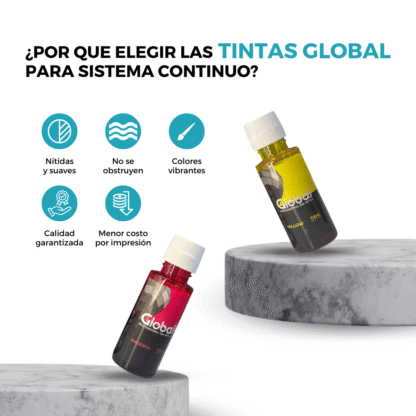 Tinta alternativa HP GT Series 52/53 Dye (Negro 90ml - Colores 70ml) - Imagen 6