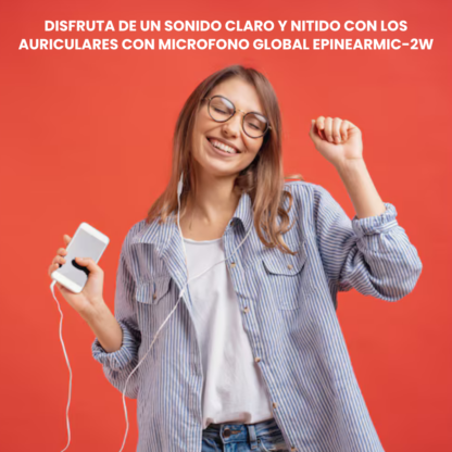 Auricular IN EAR con Microfono con Cable EPINEARMIC-2W - Imagen 10