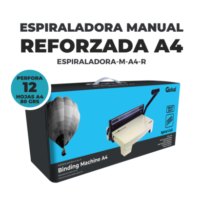 Espiraladora Reforzada A4 – Precisión Total y Perforación de hasta 12 Hojas - Imagen 2
