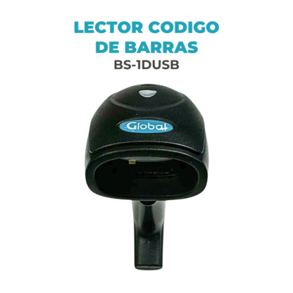Pistola lectora de códigos de barras 1D Lineales - USB - Imagen 2
