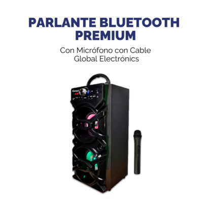 Parlante Bluetooth SBL13 Torre 2x10W con Micrófono y Múltiples Entradas - Imagen 2