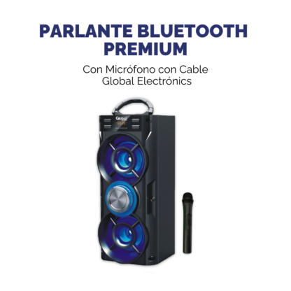 Parlante Karaoke Sbl10 Bluetooth con Micrófono y Luces – ¡Llevá la Fiesta Donde Quieras! - Imagen 2