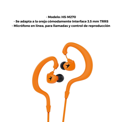 Auriculares Genius HS-M270 Sport para Running - Imagen 4