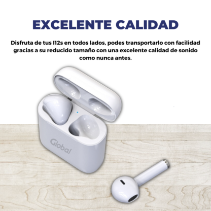 Auricular A-POD Bluetooth Inalámbrico i12S Touch - Imagen 4