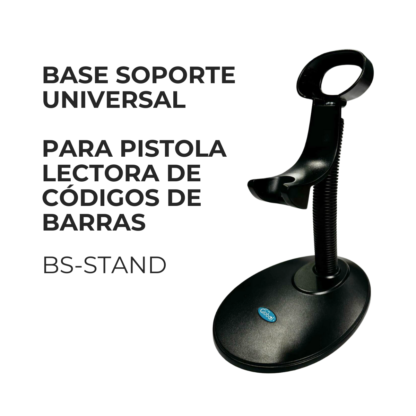 Base Soporte Universal para Pistola lectora de códigos de barras - Imagen 4