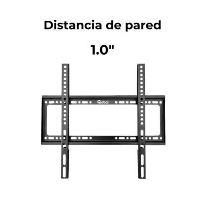 Soporte de TV Fijo Reforzado | Hasta 63” y 45kg de Resistencia - Imagen 3