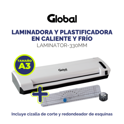 Laminadora Y Plastificadora En Caliente Y Frío A3 330mm - Imagen 2