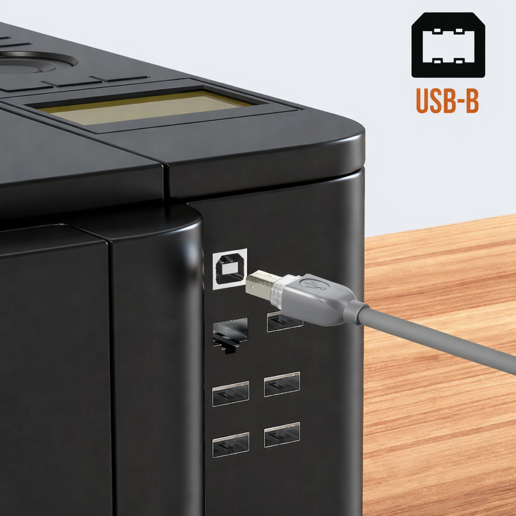 Cable Usb A/b 5 Metros Impresora Multifunción - Imagen 3