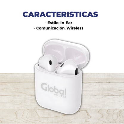 Auricular A-POD Bluetooth Inalámbrico i12S Touch - Imagen 5