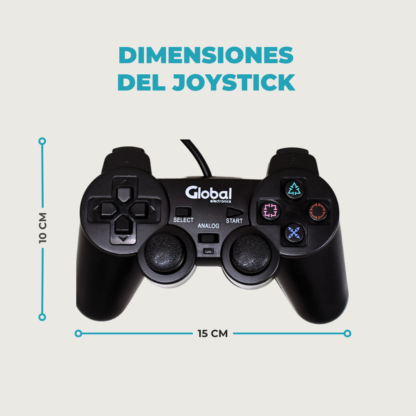 Joystick Controlador con Cable Compatible P2 - Imagen 5