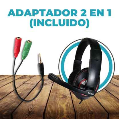 Auricular Gamer con Microfono Stereo EPGMR029 - Imagen 2