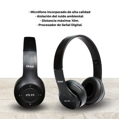 Auricular Bluetooth Inalambrico Stereo EPBL037 - Imagen 9