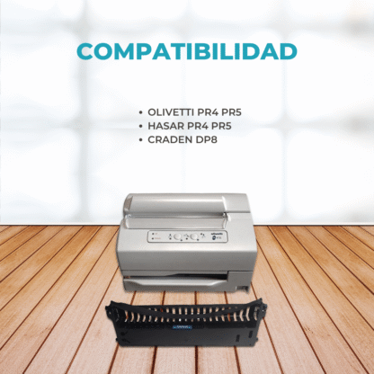 Cinta Ribbon Compatible Olivetti PR4 PR5 Hasar PR4 PR5 Color Negro - Imagen 4
