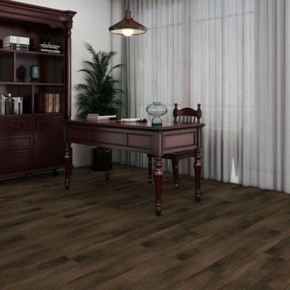 Piso Vinílico SPC Uptown Grey 4MM – Encastre CLICK, Textura Madera Real y Alta Resistencia - Imagen 4