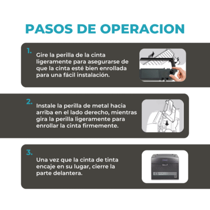 Cinta Controlador Fiscal Citizen Dp600 Purpura - Imagen 3