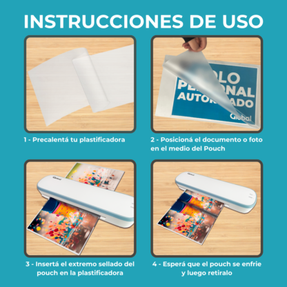 Laminadora y Plastificadora en Caliente de 75 a 125 Mic A4 - Imagen 2
