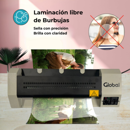 Laminadora y Plastificadora Profesional Heavy Duty en Caliente y Frío de 75 a 250 Mic con Ancho Máximo 330mm A3 - Imagen 11
