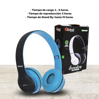 Auricular Bluetooth Inalambrico Stereo EPBL037 - Imagen 10
