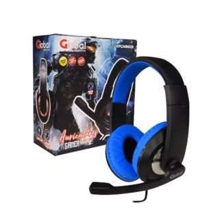 Auricular Gamer con Microfono Stereo EPGMR029 - Negro-Azul