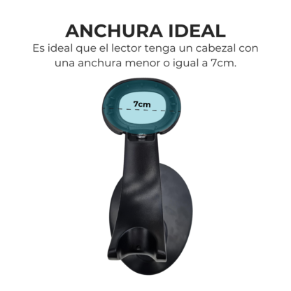 Base Soporte Universal para Pistola lectora de códigos de barras - Imagen 7
