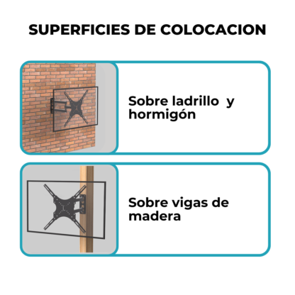 Soporte TV Móvil 14" a 42" – Flexibilidad Compacta y Firmeza Total - Imagen 6