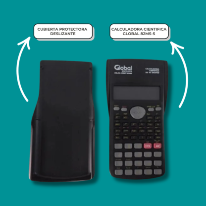Calculadora Multifunción Científica de 10 Dígitos - Plástica 82MS-5 Negra - Imagen 5