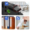 Cinta Rotuladora Termocontraible Compatible Brother HSE-211 Negro sobre Blanco de 5.8 mm x 1.5 mts. - Imagen 5