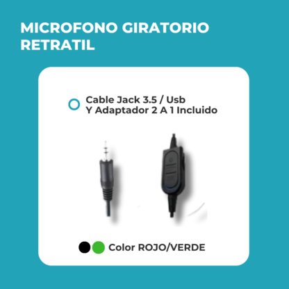 Auricular Gamer con Microfono y Luces EPGMR137 - Imagen 2