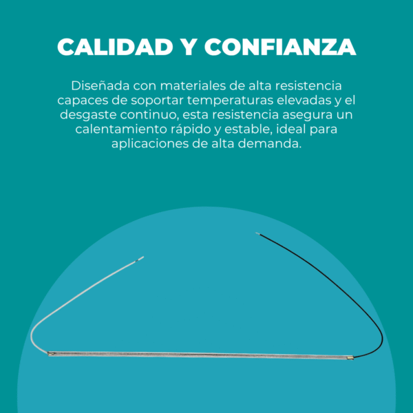 Repuesto Tubo Quartz Laminadora y Plastificadora con Ancho Máximo 240mm - Imagen 6