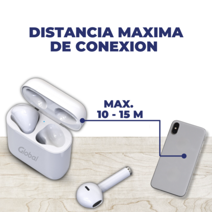 Auricular A-POD Bluetooth Inalámbrico i12S Touch - Imagen 8
