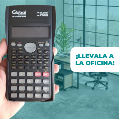 Calculadora Multifunción Científica de 10 Dígitos - Plástica 82MS-5 Negra - Imagen 6