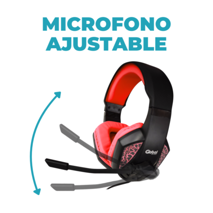 Auricular Gamer con Microfono y Luces EPGMR148 - Imagen 6