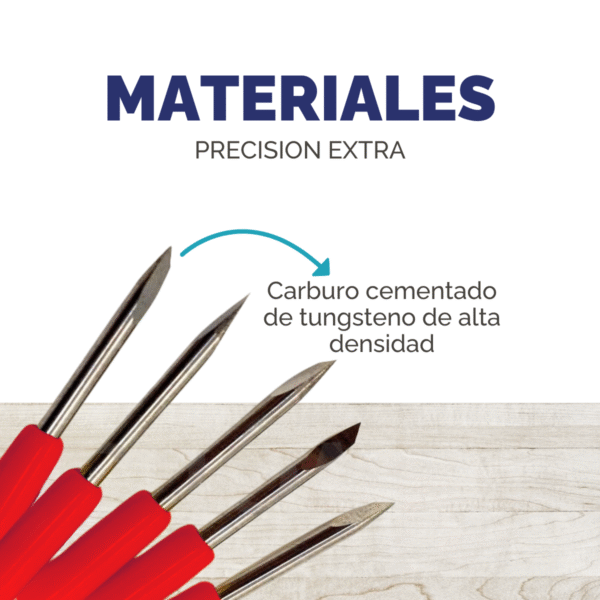 Repuestos Plotter de Corte G720S - Cuchillas de 45º x 3 unidades 0.25mm - Imagen 7