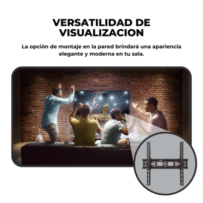 Soporte TV Fijo Basculante 26" a 55" – Ajuste Perfecto y Firmeza Total - Imagen 8