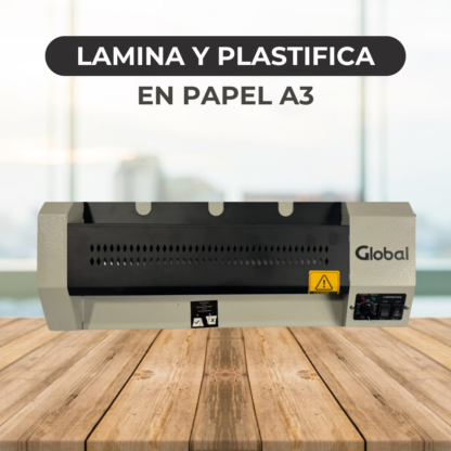 Laminadora y Plastificadora Profesional Heavy Duty en Caliente y Frío de 75 a 250 Mic con Ancho Máximo 330mm A3 - Imagen 5