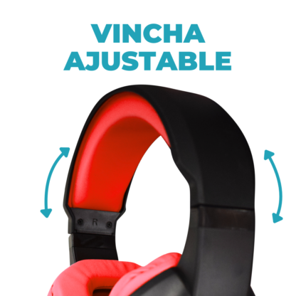Auricular Gamer con Microfono y Luces EPGMR148 - Imagen 7